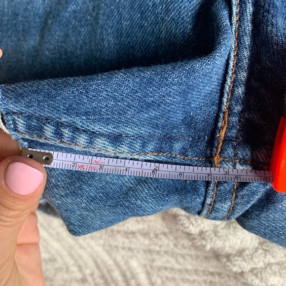 Vintage polo denim high waisted mom shorts - Picture 4 of 5